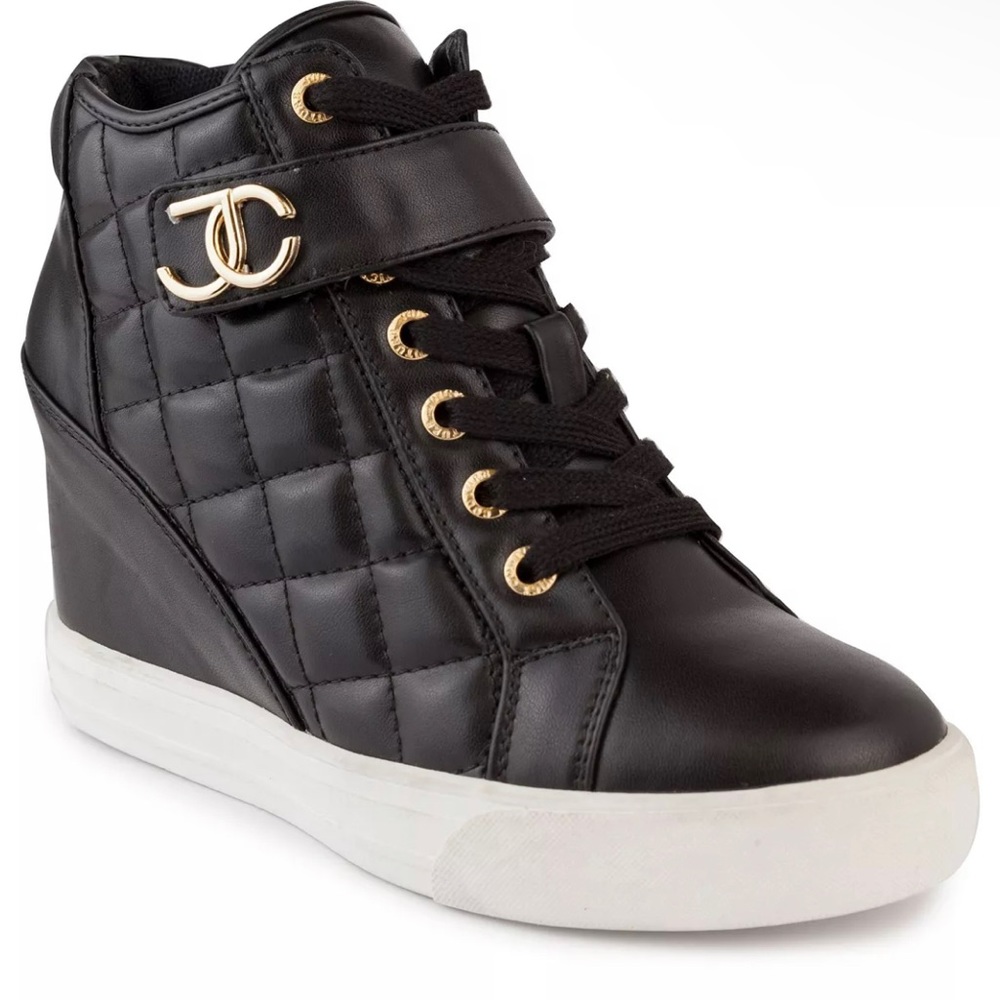 Juicy Couture Women’s Journey Wedge Sneakers. Excellent Preloved Condition